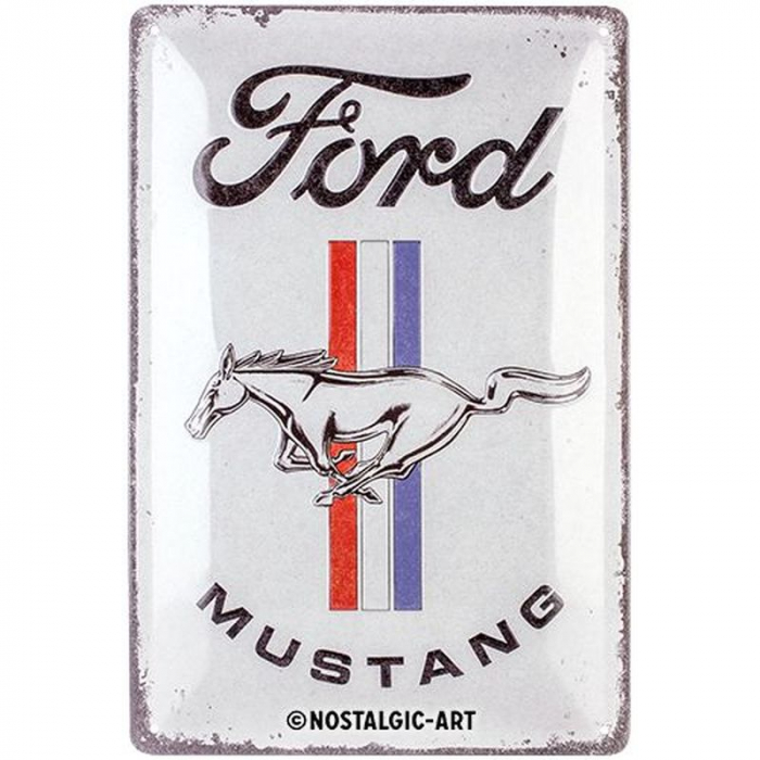 Blechschild Ford Pferd 1